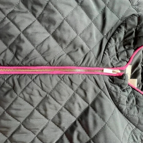 Miami Black Vest with Raspberry Trim Size Large - Picture 3 of 10